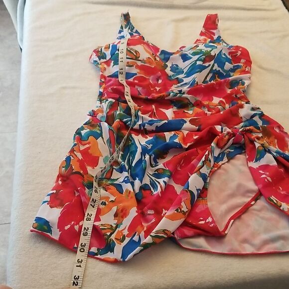 Aidonger One Piece Swim Dress Swimsuits for Women Tummy Control Swimdres… - Picture 8 of 16